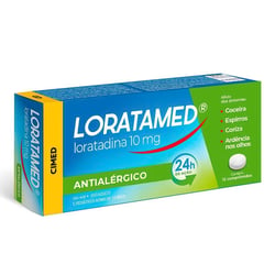 Loratamed 10mg com 12 comprimidos